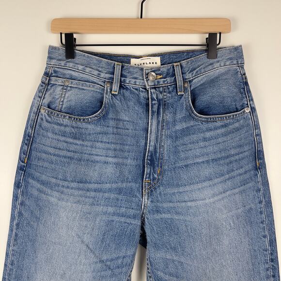 SLVRLAKE Dakota Jeans Road To Nowhere Medium Wash Straight Leg High Rise 29 - Picture 8 of 15